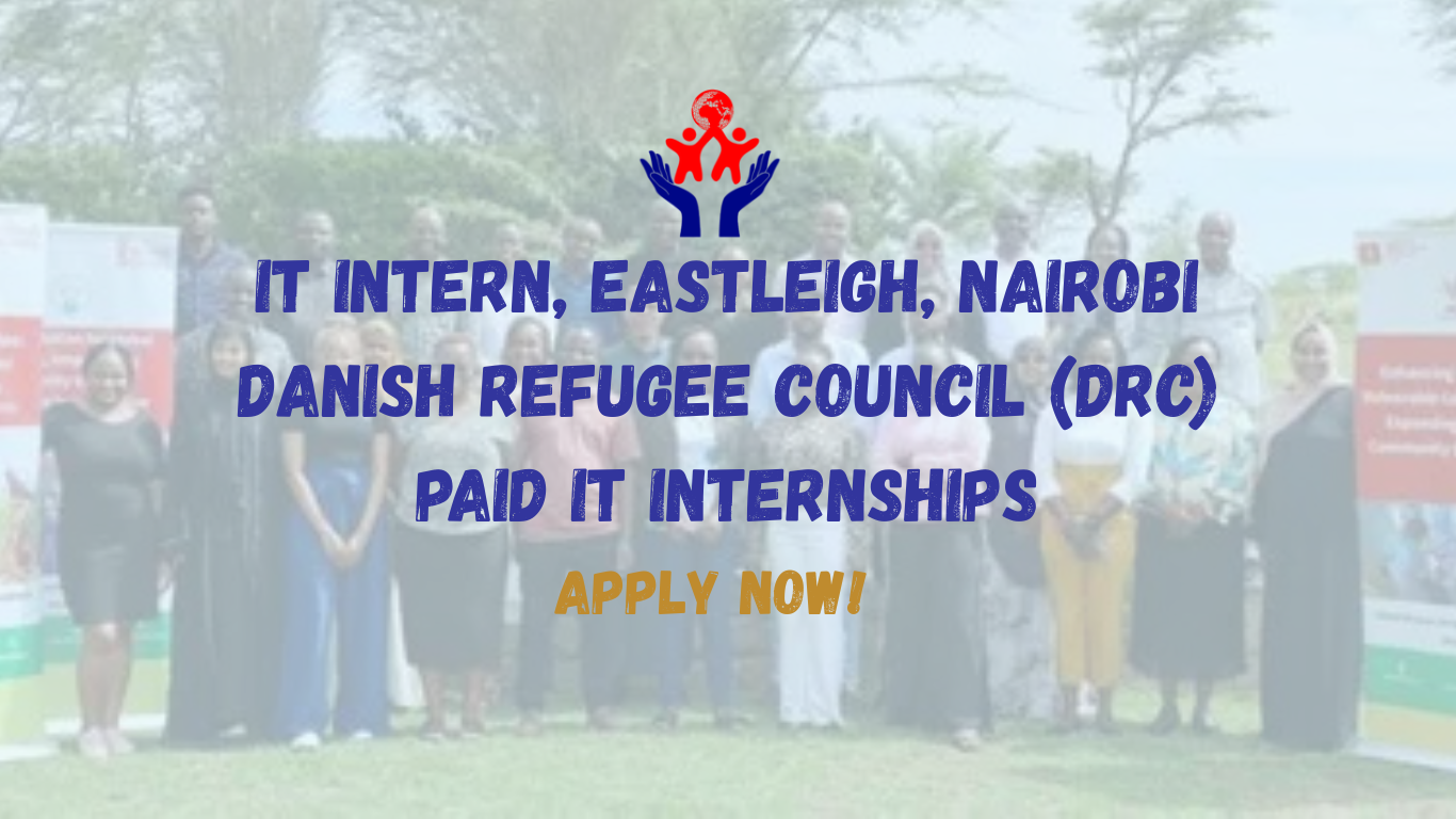 Paid IT Internship – Opportunity at Danish Refugee Council (DRC)