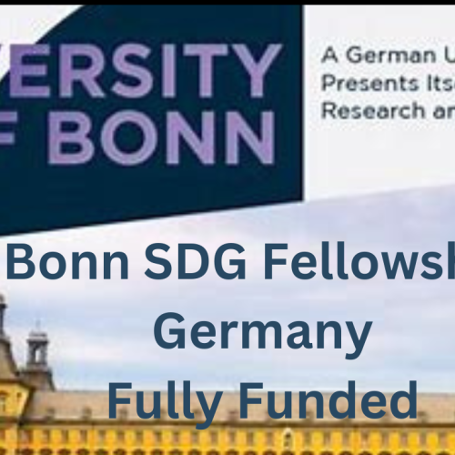 Fully Funded Research SDG Fellowship at Univesity of Bonn