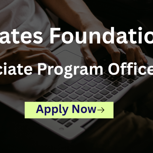 Associate Program Officer at Gates Foundation
