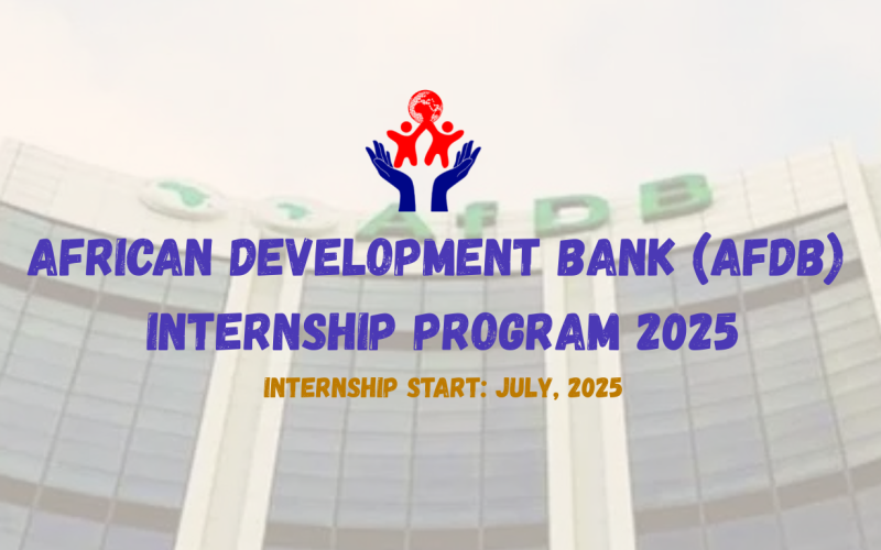 African Development Bank: Internship Program 2025– Session 2